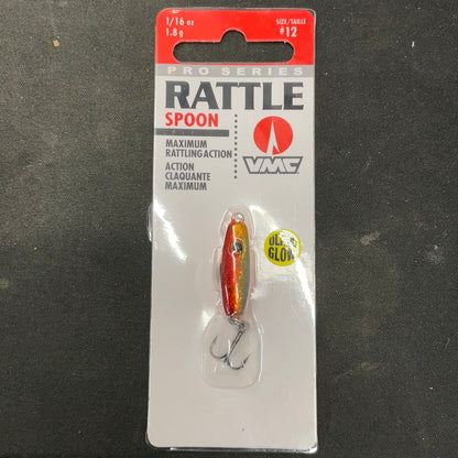 Rattle Spoon 1/16oz Glow Gold Fish