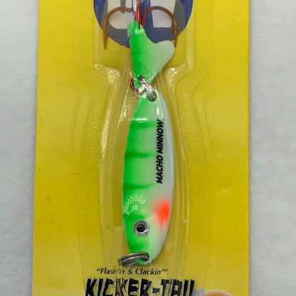 Macho Minnow 1/4oz UV Glow Perch