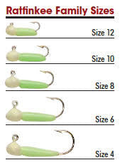 Ratfinkee RF8GB7 Glow Bright Lime 2pk  Sz8