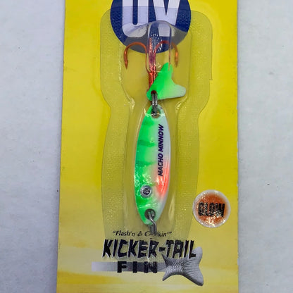 Macho Minnow 1/8oz UV Glow Perch