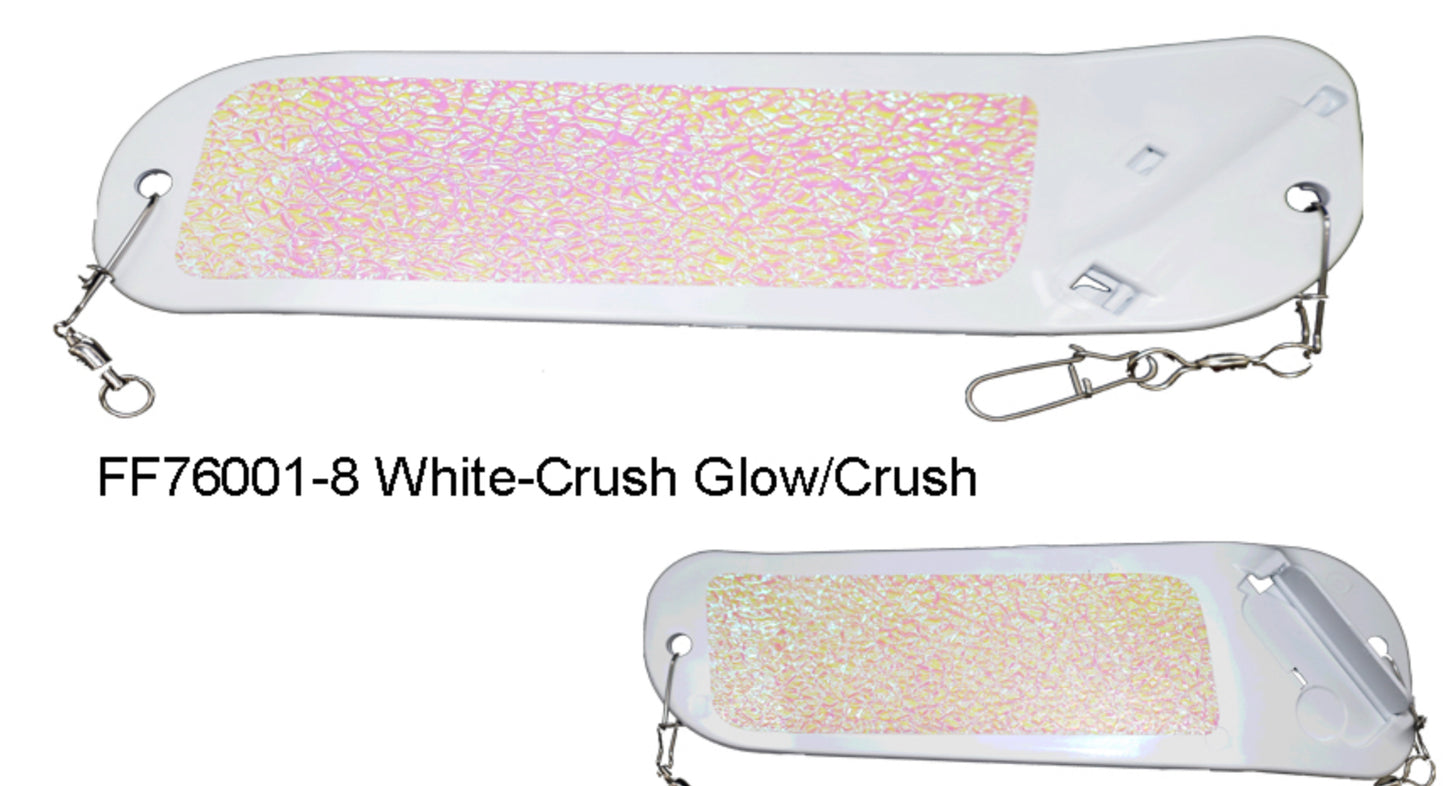 Dreamweaver Paddle Flip Fin Length 8’’ FF76001-8 Wht Dbl Crush