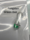 A & W Lures  #5 Tungsten Candy Red Dot