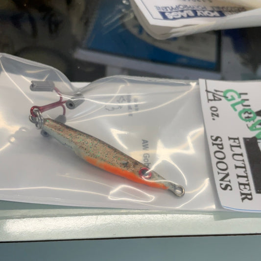 A & W Lures 1/4oz Flutter Spoon Goby