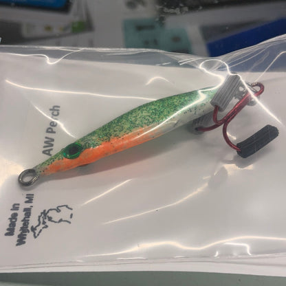 A & W Lures 1/4oz Flutter Spoon Perch