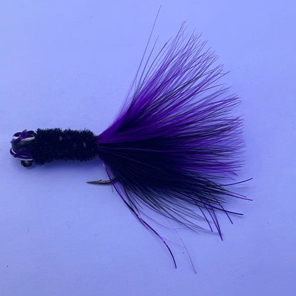 Lutke Tackle Purple Haze Armored Marabou Jig 1/16oz