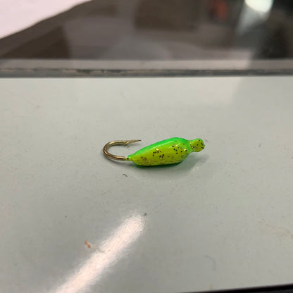 K & E Moon Glow Jig Sz 12 Green Glow