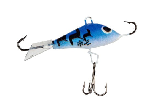 Eye Catcher Jig. Glow Glow Blue Darter