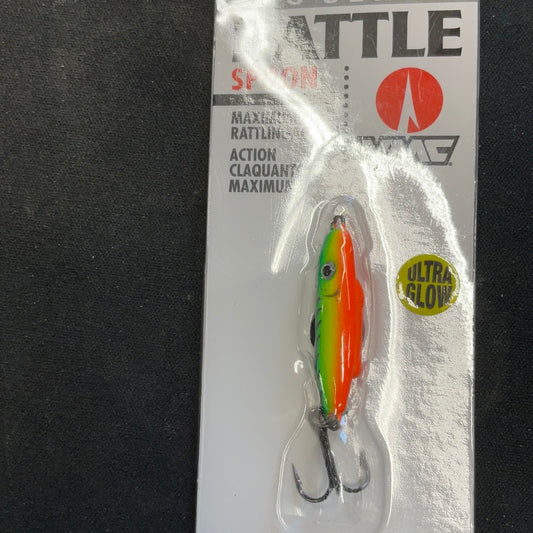 Rattle Spoon 1/8oz Glow Tiger