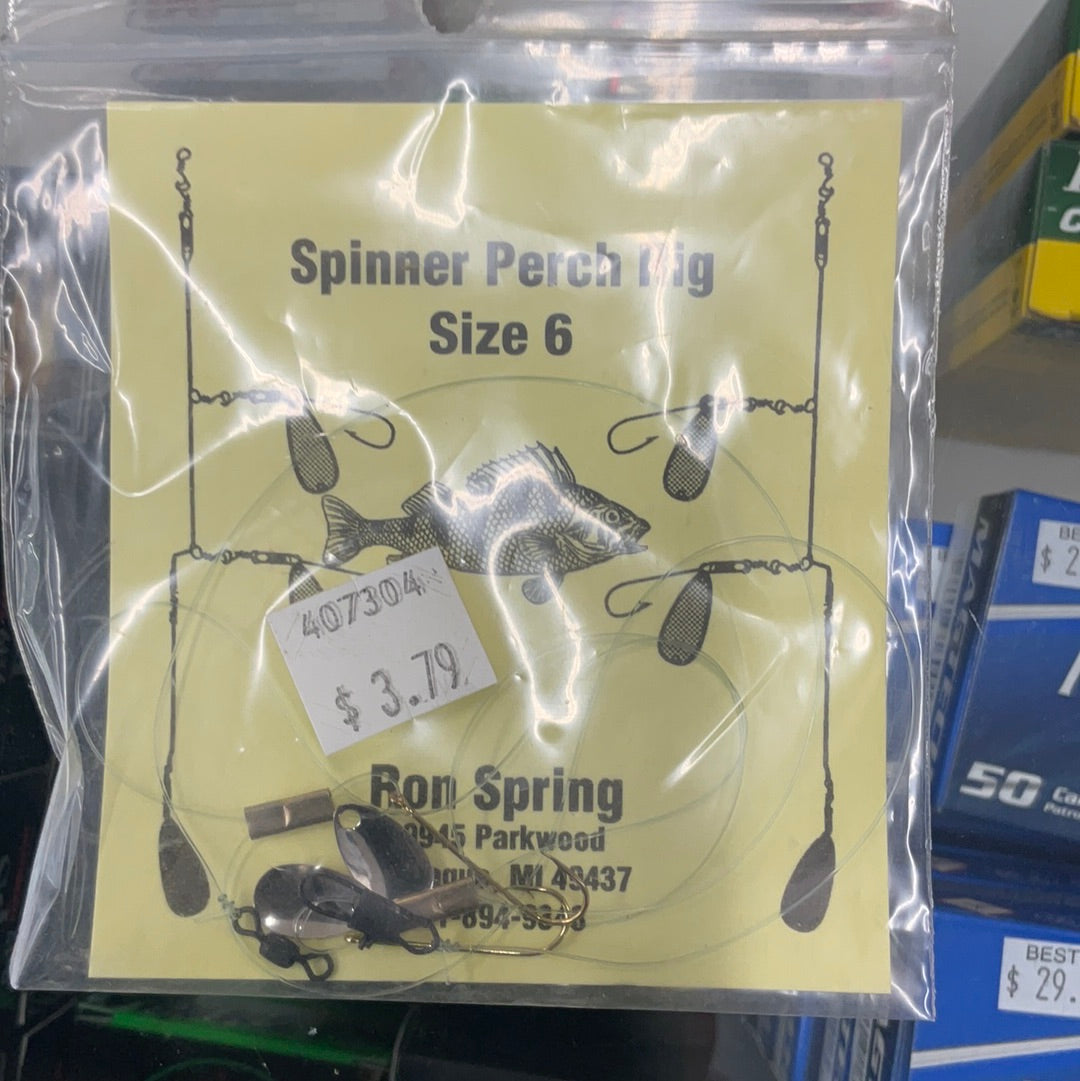 Spinner Perch Rig