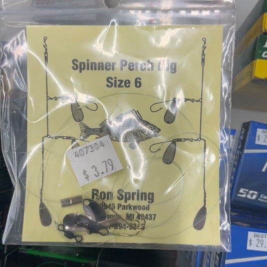 Spinner Perch Rig