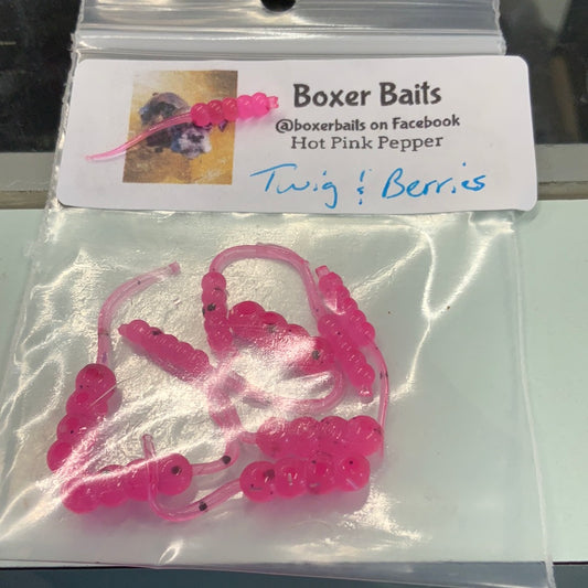 Boxer Baits Twig & Berries "Black Ice"