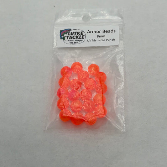 Lutke Tackle Armor Bead 8mm U.V. Manistee Punch