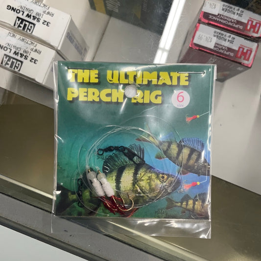 Perch Pounders White Head with Red tail