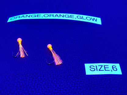 TTC FLY-2pk ORANGE,ORANGE,GLOW  sz6