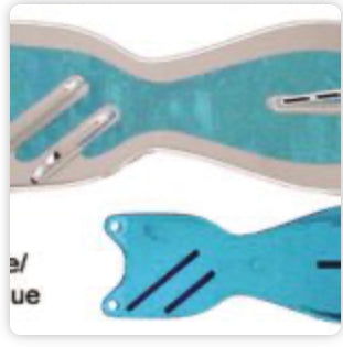 Dreamweaver Spindoctor Flasher Length 10" Chrm Blue Blue SD70904L-10