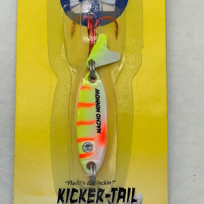 Macho Minnow 1/8oz UV Electric Perch