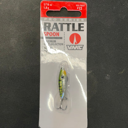 Rattle Spoon 1/16oz Yellow Perch