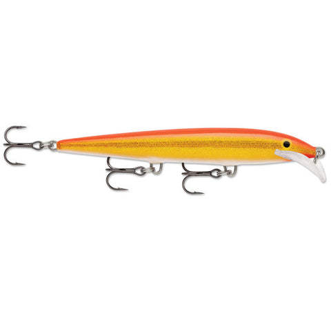 Rapala Scatter Rap - size 11 - Gold Fluorescent Red