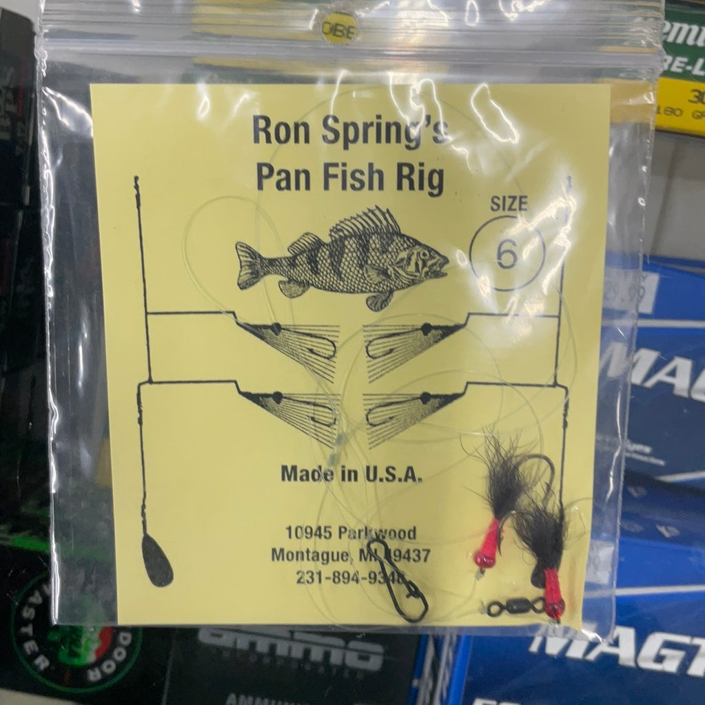 Ron Springs Pan Fish Rigs