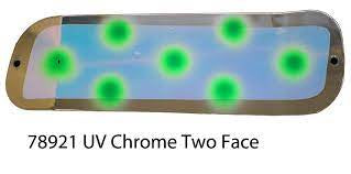 Dreamweaver Paddle Length 8” UV Chrome Two Face