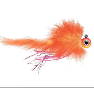 VMC Twitchin' Jig - 1/2 oz - Glow Shrimp Cocktail UV