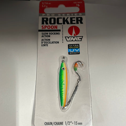 VMC Rocker Spoon 3/16 GL Grn Fr UV