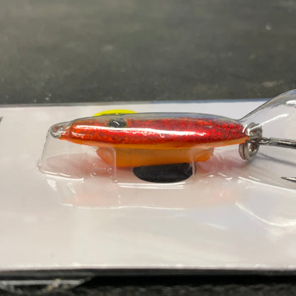 Rattle Spoon 1/16oz Glow Gold Fish