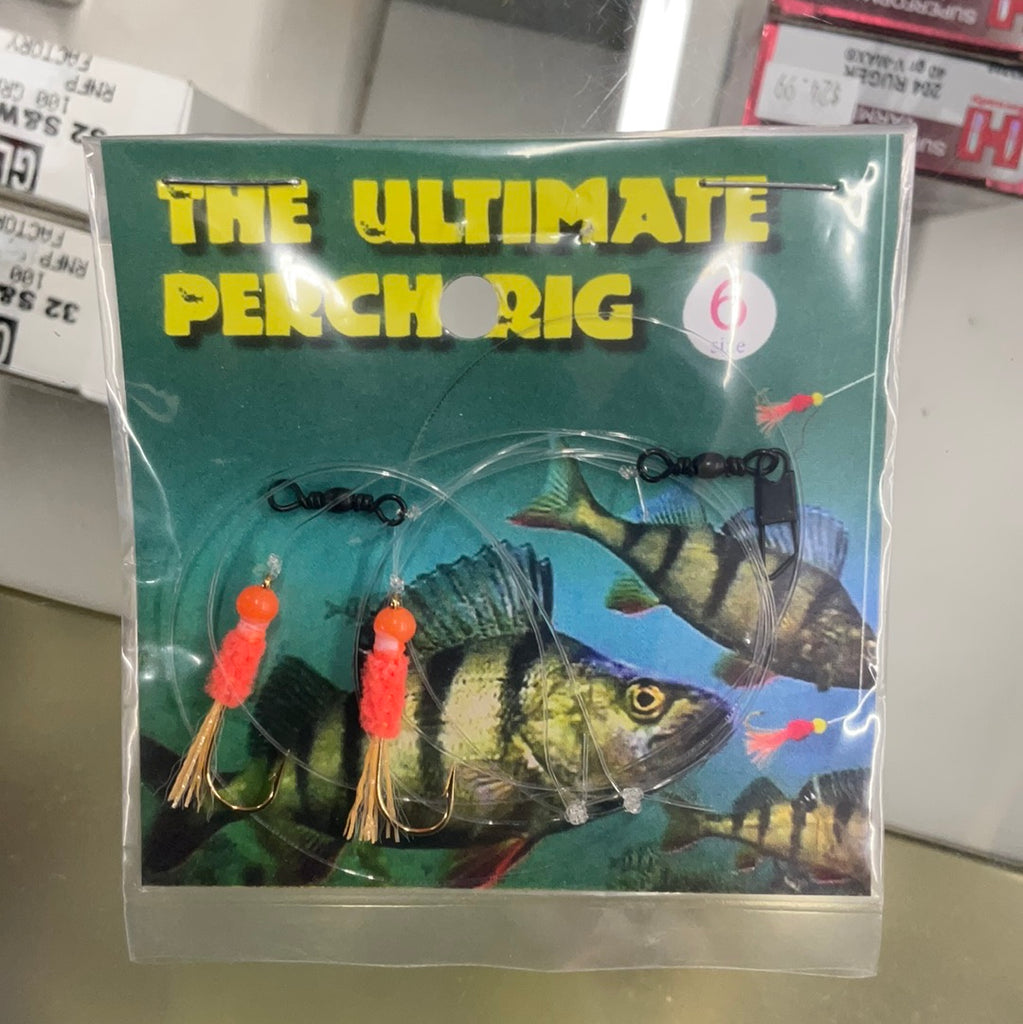 The Ultimate Perch Rig Orange head with orange tail