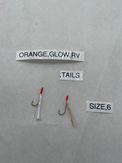 TTC FLY- 2pk ORANGE,GLOW,RV,TAILS sz6
