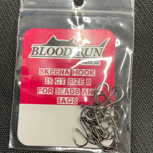Blood Run 25ct Size 8 Hook