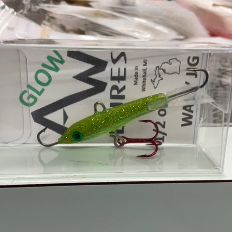 A & W Lures Wally Jig Antifreeze – Tangled Tackle Co