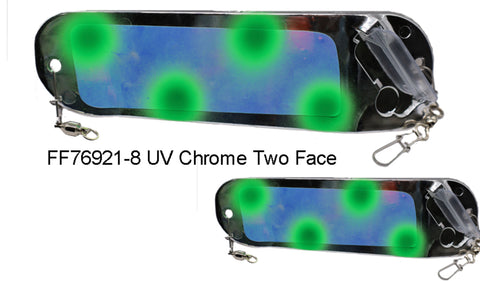 Dreamweaver Paddle Flip Fin Length 8’’ FF76921-8 UV Chrm Face