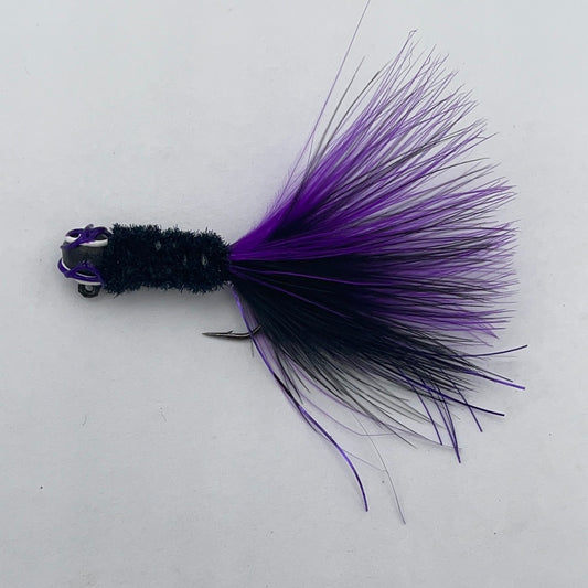 Lutke Tackle Purple Haze Armored Marabou Jig 1/16oz