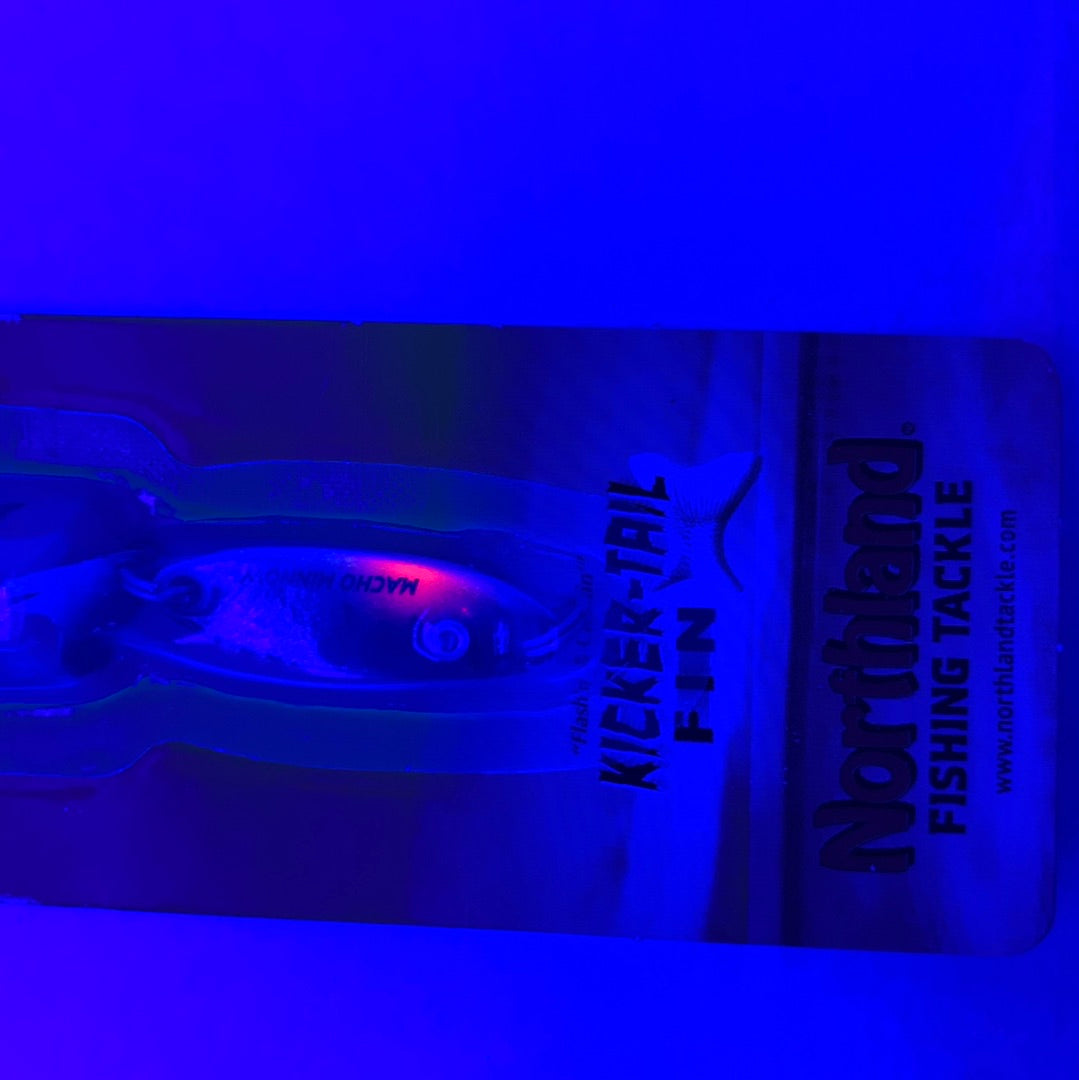 Macho Minnow 1/8oz UV Green Perch