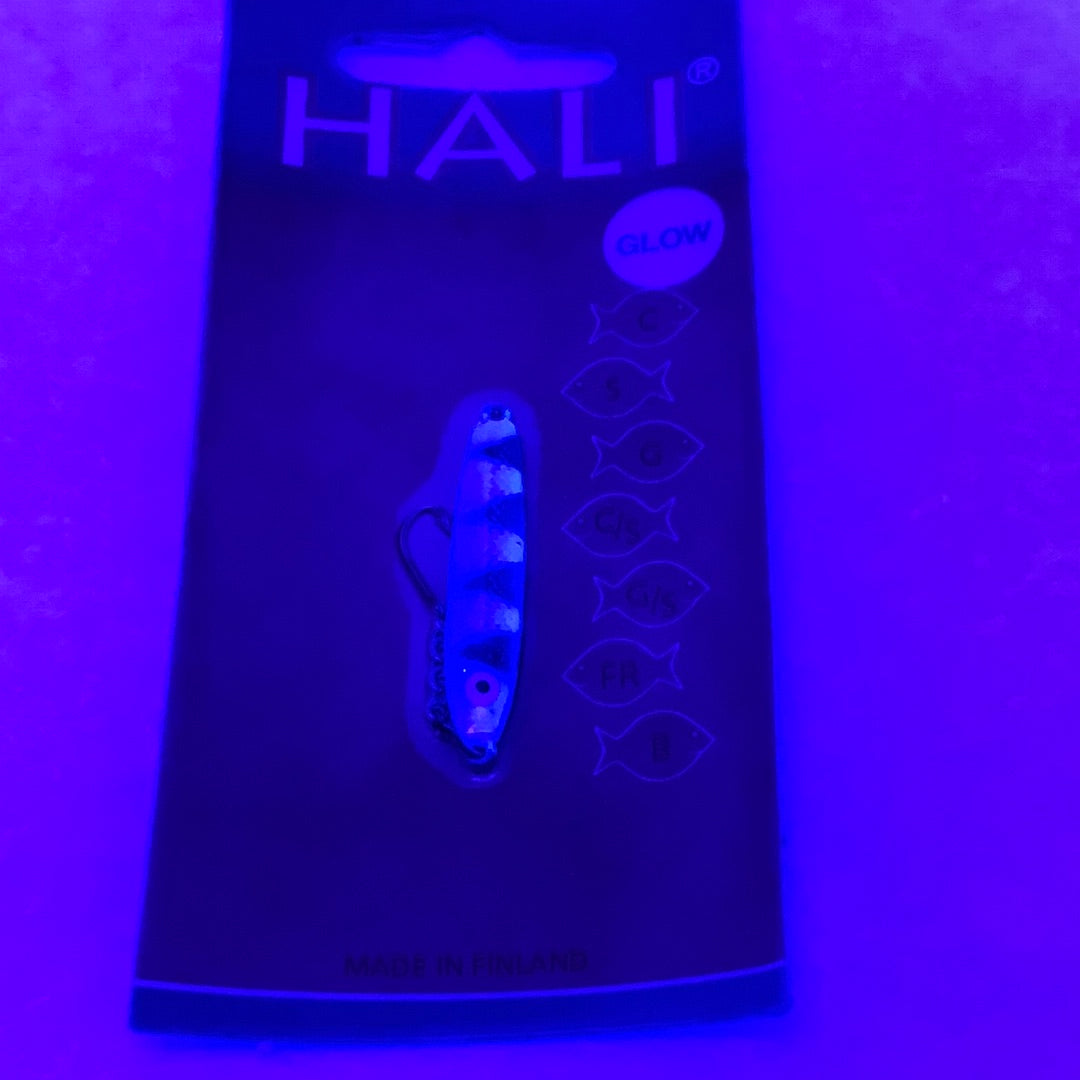 Hali Sukkula 35 ABIF Glow Ice Fishing Jig