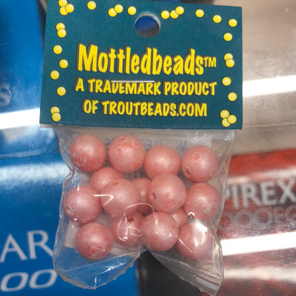 MottledBeads 10mm Salmon Pearl-15