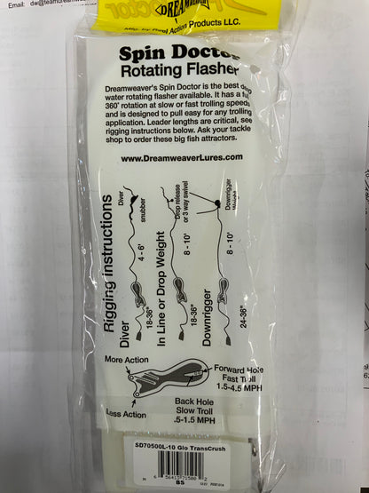 Dreamweaver Spin Doctor Glow Blade-Crush Ice