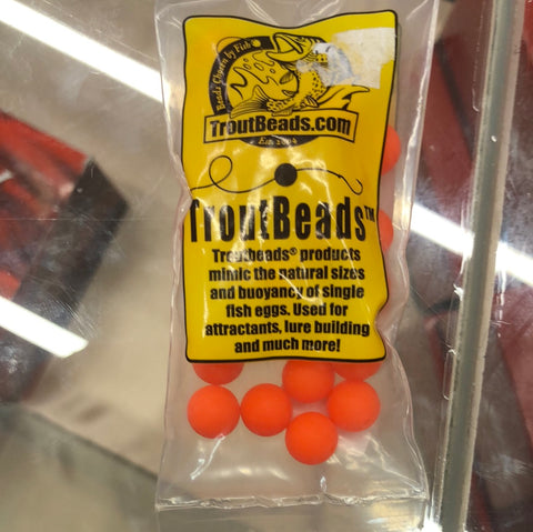 Trout Beads 10mm Fluor Orange-30