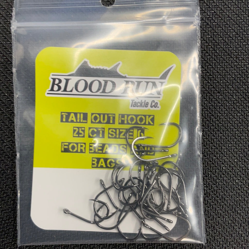 Blood Run 25ct Size 6 Hooks – Tangled Tackle Co