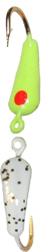 K & E Moon Glow Jig Sz 12 Chartruese Glow