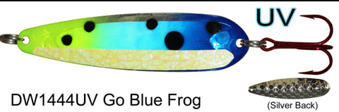 DW Standard Spoon DW1444UV Glow Blue Frog