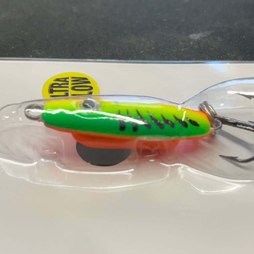 Rattle Spoon 1/16oz Glow Fire Tiger
