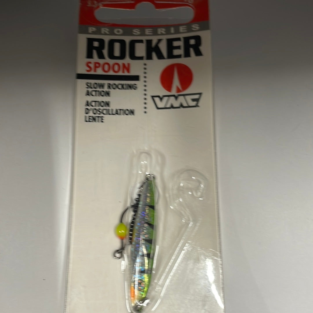 VMC Rocker Spoon 3/16 Yellow Perch