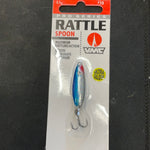 Rattle Spoon 1/8oz Glow Blue Shiner