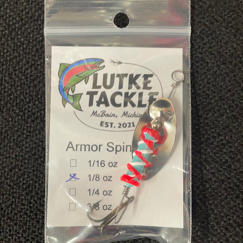 Lutke Tackle MMM Candy Armor Spinners 1/8 oz