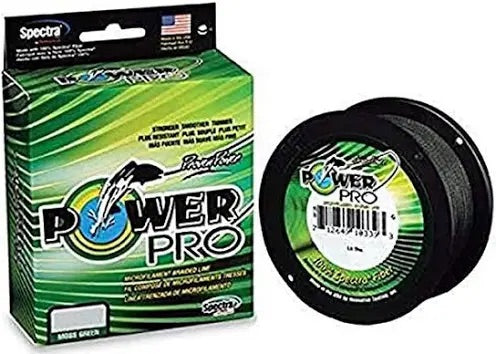 Power Pro 250lb test. 300ft  Downrigger Moss Green