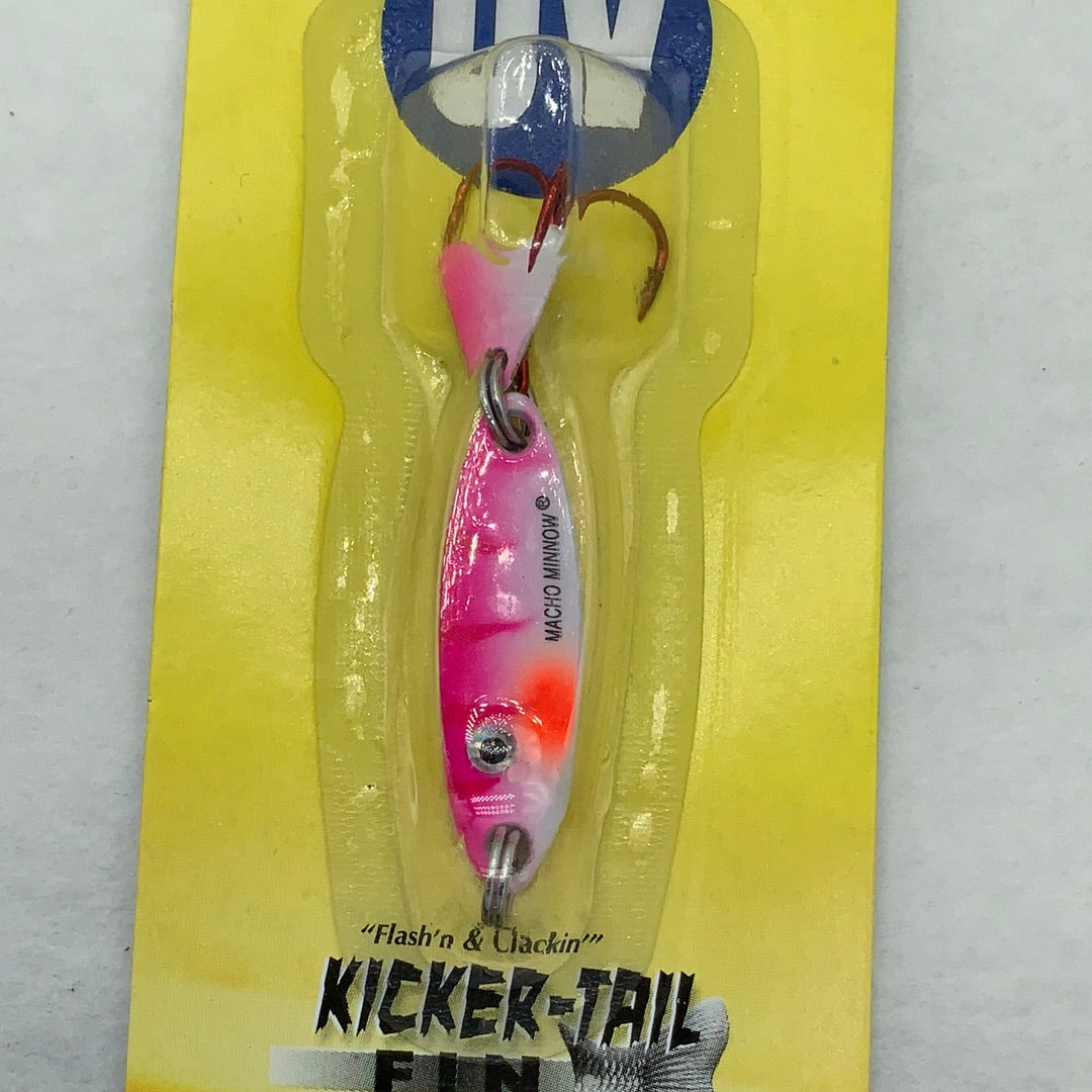 Macho Minnow 1/8oz UV Pink Tiger
