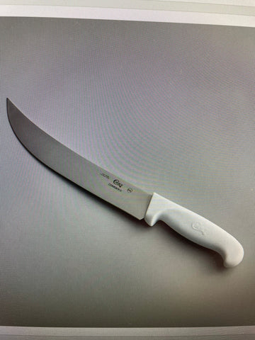 CHOICE 10" CIMETER KNIFE White Handle 220KWCMTR10