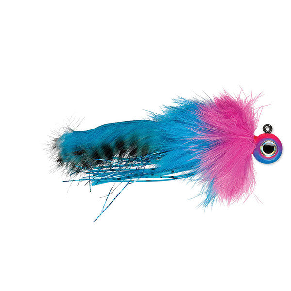 VMC Twitchin' Jig - 1/2 oz - Glow Punk Salmon UV