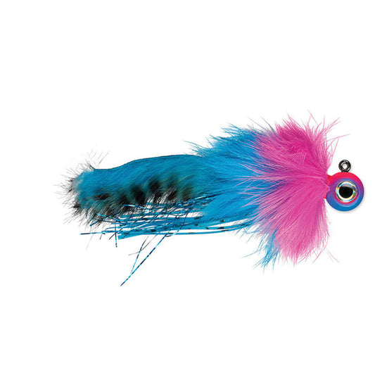 VMC Twitchin' Jig - 1/2 oz - Glow Punk Salmon UV